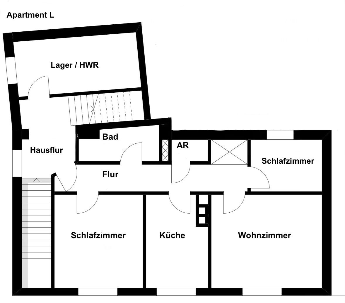 Apartment L – Grundriss